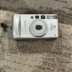 Canon Sure Shot 115u II Silver Film Camera